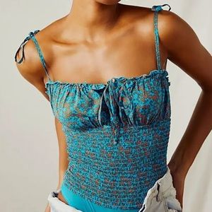 Free People Bardot Bodysuit